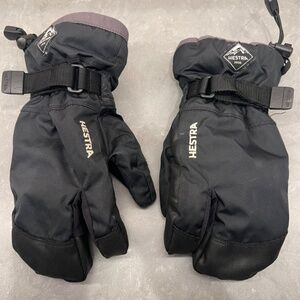 HESTRA GAUTLET CZONE 3 FINGER JUNIORS size 7